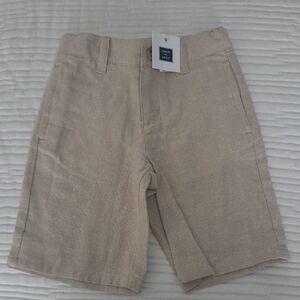 Janie and Jack Boys Khaki Shorts Size 5